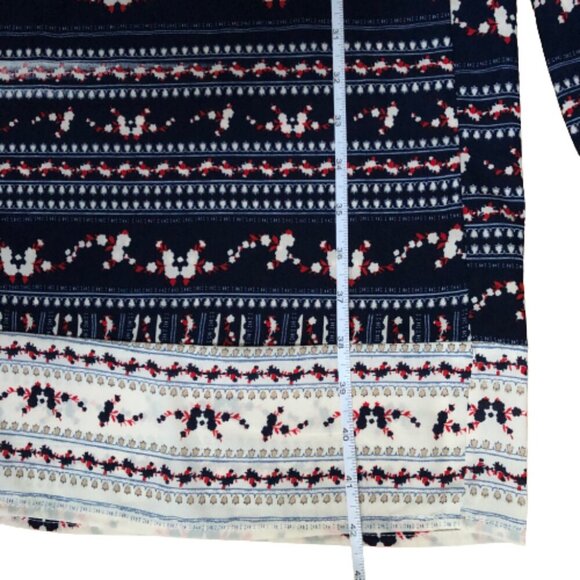 Wide leg multi-colored drawstring waist loose flowy pants - Picture 7 of 12